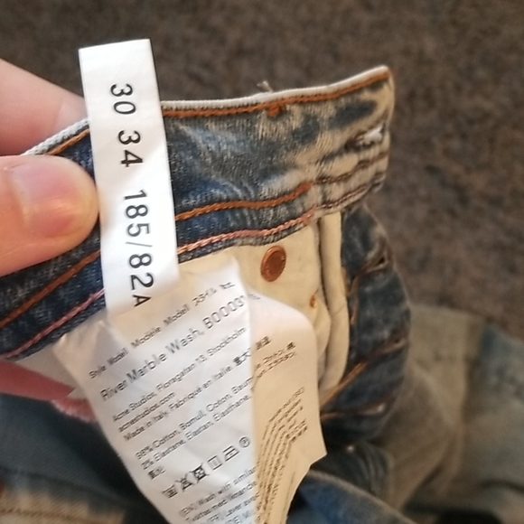 Acne Light Blue Jeans Bla Konst - Picture 5 of 5